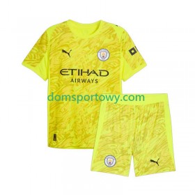 Koszulka Manchester City Bramkarska Dziecięcy Trzeci Koszulki Piłkarskie 2025-2026 Krótki Rękaw